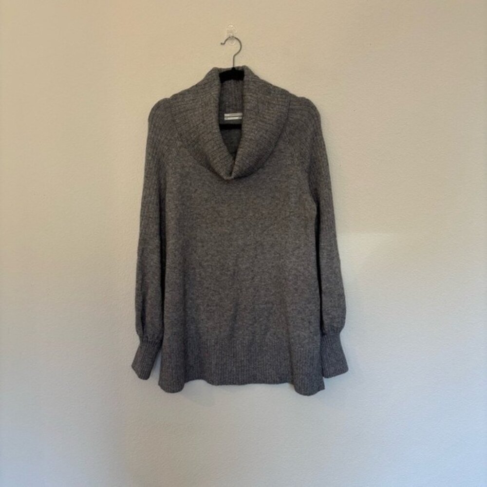 Anthropologie Gray Paloma Knit Tunic Sweater Gray - Picture 2 of 8